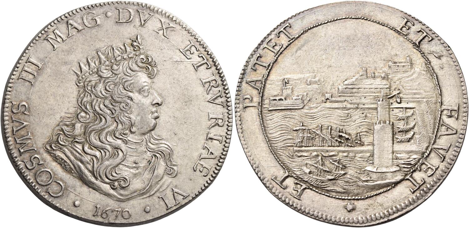 livorno porto fortezza commerci granducato medici oro argento tollero livornina ongaro monete