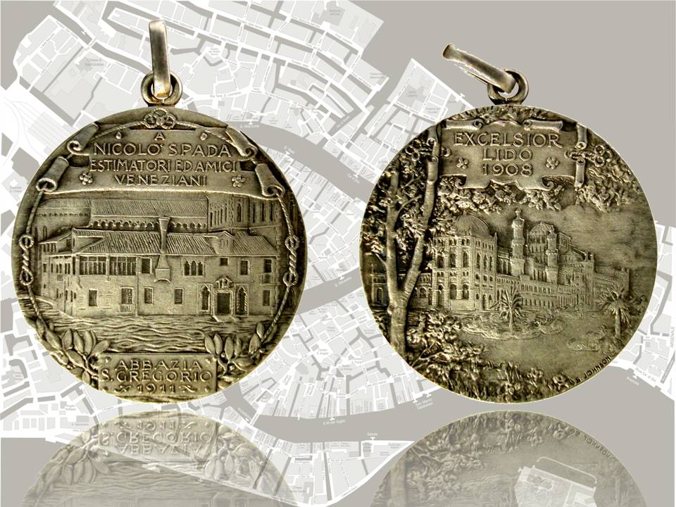 palazzi veneziani medaglie architettura venezia serenissima arte bellezza calle campiello fondaco rio canale