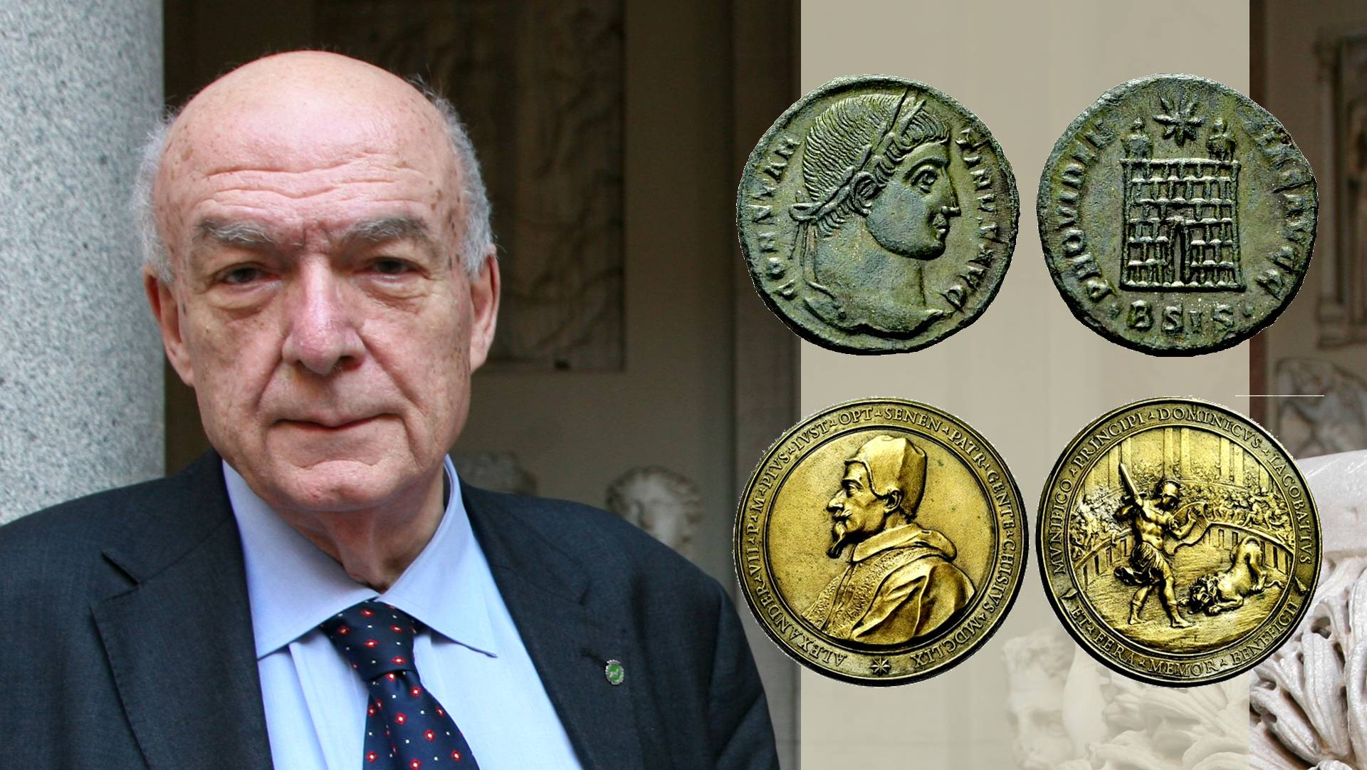antonio paolucci collezionista numismatica monete medaglie musei cultura patrimonio
