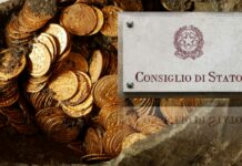 tesoro di como mille monete oro sentenza consiglio di stato premio di rinvenimento