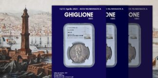 asta ghiglione 70 numismatica monete medaglie banconote genova rarità oro argento