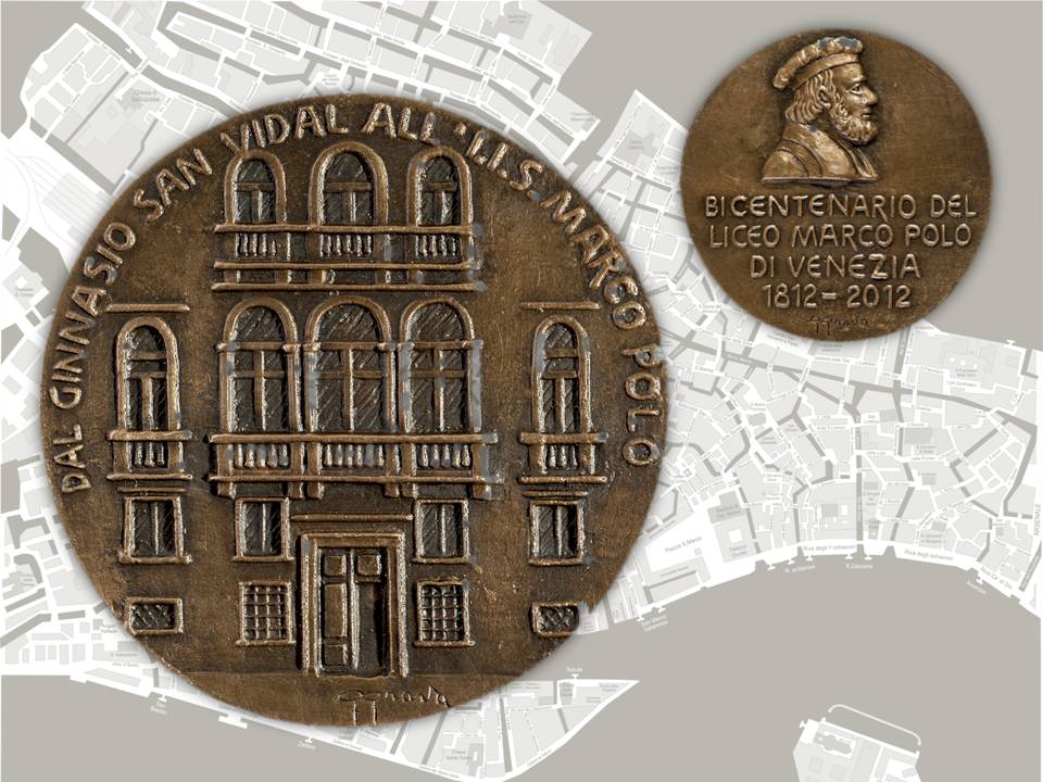 palazzi veneziani venezia laguna lido serenissima ateneo molino stucky giudecca canal grande medaglia medaglie arte storia