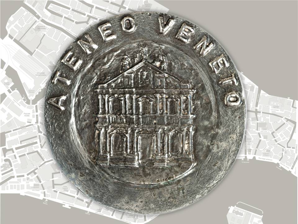 palazzi veneziani venezia laguna lido serenissima ateneo molino stucky giudecca canal grande medaglia medaglie arte storia