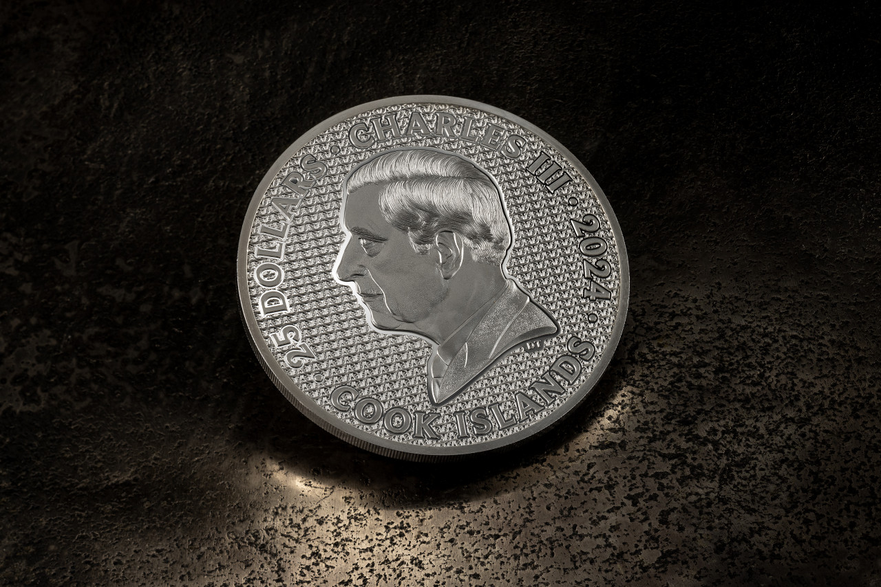 iron knight moneta argento cit coin invest smartminting calaviere castello spada elmo scudo drago medioevo