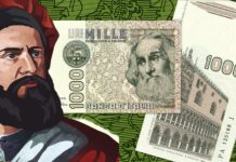 1000 lire marco polo banca d'italia milione viaggi avventura esplorazione cina india oriente medioevo venezia