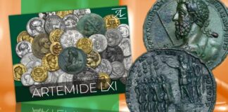 asta artemide lxi online live monete medaglie placchette grecia roma etruria numismatica aureo denario sesterzio medaglione antoniniano rarità