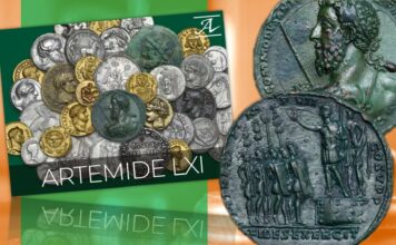 asta artemide lxi online live monete medaglie placchette grecia roma etruria numismatica aureo denario sesterzio medaglione antoniniano rarità