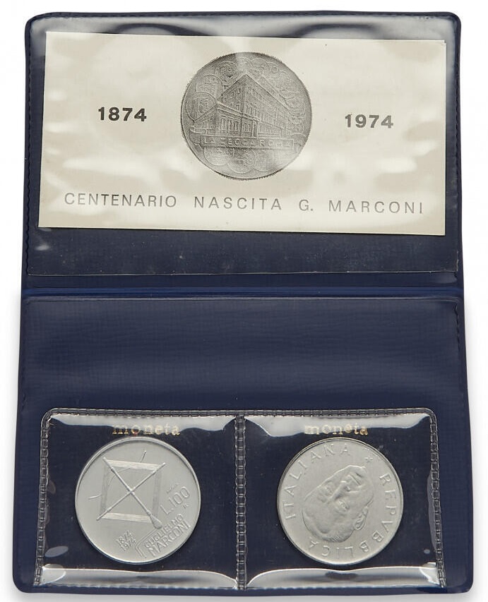 lire guglielmo marconi moneta banconota argento acmonital rarità errore variante valore collezione amarcord