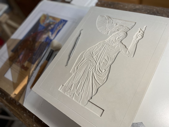 moneta vaticana pasqua 2024 24 euro argento proof gabriele di maulo scultura disegno arte