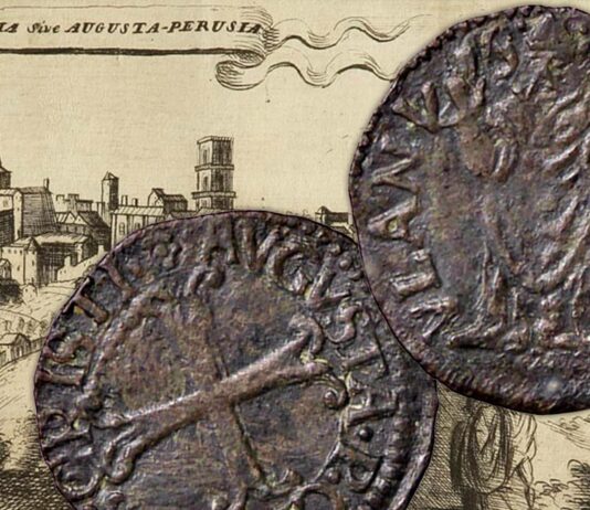 rivolta del sale perugia 1540 moneta quattrino zecca sant'ercolano civitas cristi paolo iii farnese