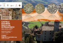 castelli eugubini sulla via di francesco mostra gubbio medioevo monete