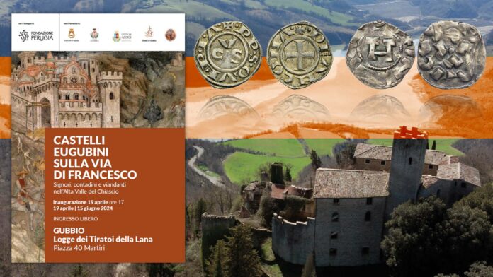 castelli eugubini sulla via di francesco mostra gubbio medioevo monete