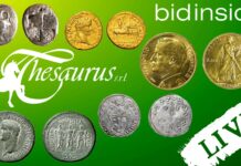 asta thesaurus severina monete medaglie numismatica oro argento rarità live bidinside