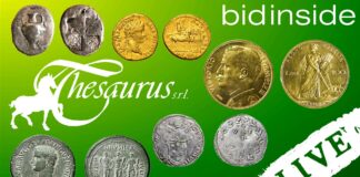 asta thesaurus severina monete medaglie numismatica oro argento rarità live bidinside