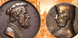 marco polo medaglie ritratto vita viaggi milione oriente esplorazioni medioevo india cina asia
