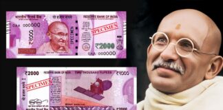 2000 rupie banconota india ritiro riciclaggio 500 euro 1000 dollari gandhi