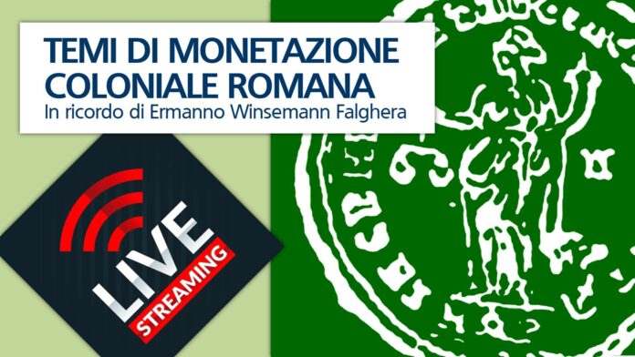 convegno sni del 28-29 maggio milano monetazione coloniare romana winsemann falghera live streaming