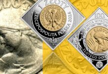 zloty polonia centenario moneta 1924 argento proof numismatica collezione