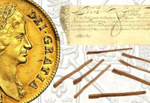 tally wood token denaro gran bretagna prestito corona denaro moneta crisi