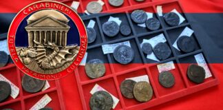 reperti e monete tpc carabinieri reggio calabria sequestro museo archeologico