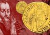 sant'adriano martire nicomedia gugliemo gonzaga mantova monete mezzo scudo oro grossetto argento rarità unico