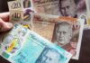 banconote ritratto di carlo iii gran bretagna pound sterlina denaro moneta