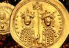 impero bizantino zoe teodora potere monete numismatica oro histamenon ritratto numismatica cristo madonna