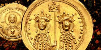 impero bizantino zoe teodora potere monete numismatica oro histamenon ritratto numismatica cristo madonna
