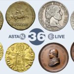asta nomisma e-live 36 monete medaglie cartamoneta penne orologia accendini gioielli libri collezionismo numismatica antiquariato