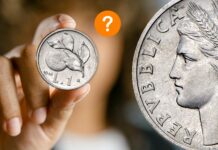 moneta da 1 lira arancia repubblica italiana numismatica collezione valore rarità fake news