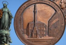 immacolata concezione dogma 1854 papa pio ix chiesa cattolica fede cristianesimo piazza di spagna colonna statua