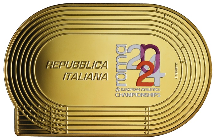 pietro mennea moneta euro ipzs mef atletica roma 2024 olimpiadi oro record
