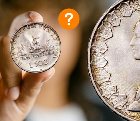 moneta da 500 lire caravelle italia argento valore numismatica rarità tesoro prova boom economico fake news