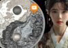 yin e yang moneta palau cit argento oncia filosofia oriente dualità opposti