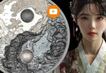 yin e yang moneta palau cit argento oncia filosofia oriente dualità opposti