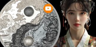 yin e yang moneta palau cit argento oncia filosofia oriente dualità opposti