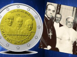 2 euro marconi del vaticano moneta 2024 loredana pancotto radio vaticana onde comunicazione wireless