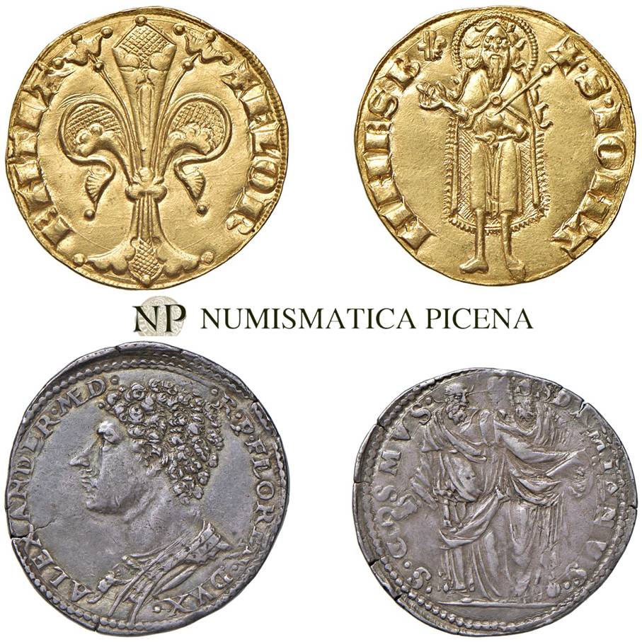 asta 15 numismatica picena monete medaglie italia mondo oro argento bronzo collezione rarità valore lire euro online e-live deamoneta bidinside