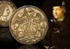 testone muto anepigrafe moneta argento ercole este ferrara addizione erculea malaria zanzare idra mitologia veleno epidemia