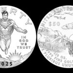 supereroi sulle monete usa batman superman wonder woman oro dollaro numismatica comics fumetti cartoon marketing novità oro argento medaglie