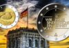 2 euro di germania 2025 moneta saarland saar riunificazione muro di berlino guerra fredda wir sind ein volk collezione numismatica