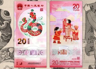 anno del serpente 2025 banconota 20 yuan zodiaco cina amore fortuna denaro lavoro amicizia oroscopo previsioni collezione numismatica valore lire euro