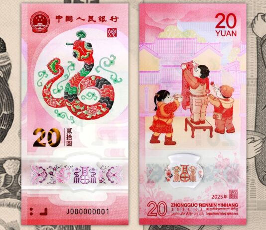 anno del serpente 2025 banconota 20 yuan zodiaco cina amore fortuna denaro lavoro amicizia oroscopo previsioni collezione numismatica valore lire euro