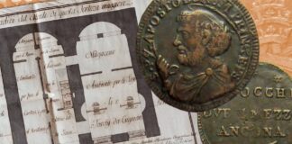 zecca di ancona monete pio vi braschi sede officina monetaria baiocco sampietrino via xxix settembre porta pia numismatica scoperta documento progetto torchi inedito esclusiva