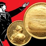 città fortezza di konstadt russia san pietroburgo mar baltico rivolazuone cantieri navali marina russa medaglie oro argento bronzo numismatica