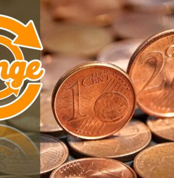 monete da 1 e 2 eurocent euro spiccioli arrotondamento cambio banca d'italia errore rarità 2 centesimi mole antonelliana numismatica