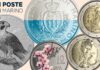 monete di san marino 2025 euro lire lira oro argento bimetallica michlangelo anno santo expo osaka gernarmeria polizia civile orchidee falco pellegrino oncia