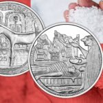trittico di monete per hallstatt austria età del bronzo preistoria sale commercio estrazione rito cimitero tombe argento euro euromoneta collezione numismatica