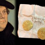 il tesoro di eisleben germania chiesa di sant'andrea martin lutero protestantesimo monete oro argento ducati talleri pfennig statua funebre eccezionale scoperta