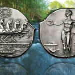 fiumi acque culto divinità ninnfe sicilia monete antichità numismatica epoca classica mito moneta oro argento bronzo